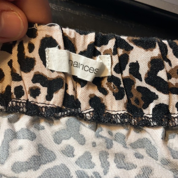 Maurices Leopard Print Button Front Skirt - Picture 3 of 4